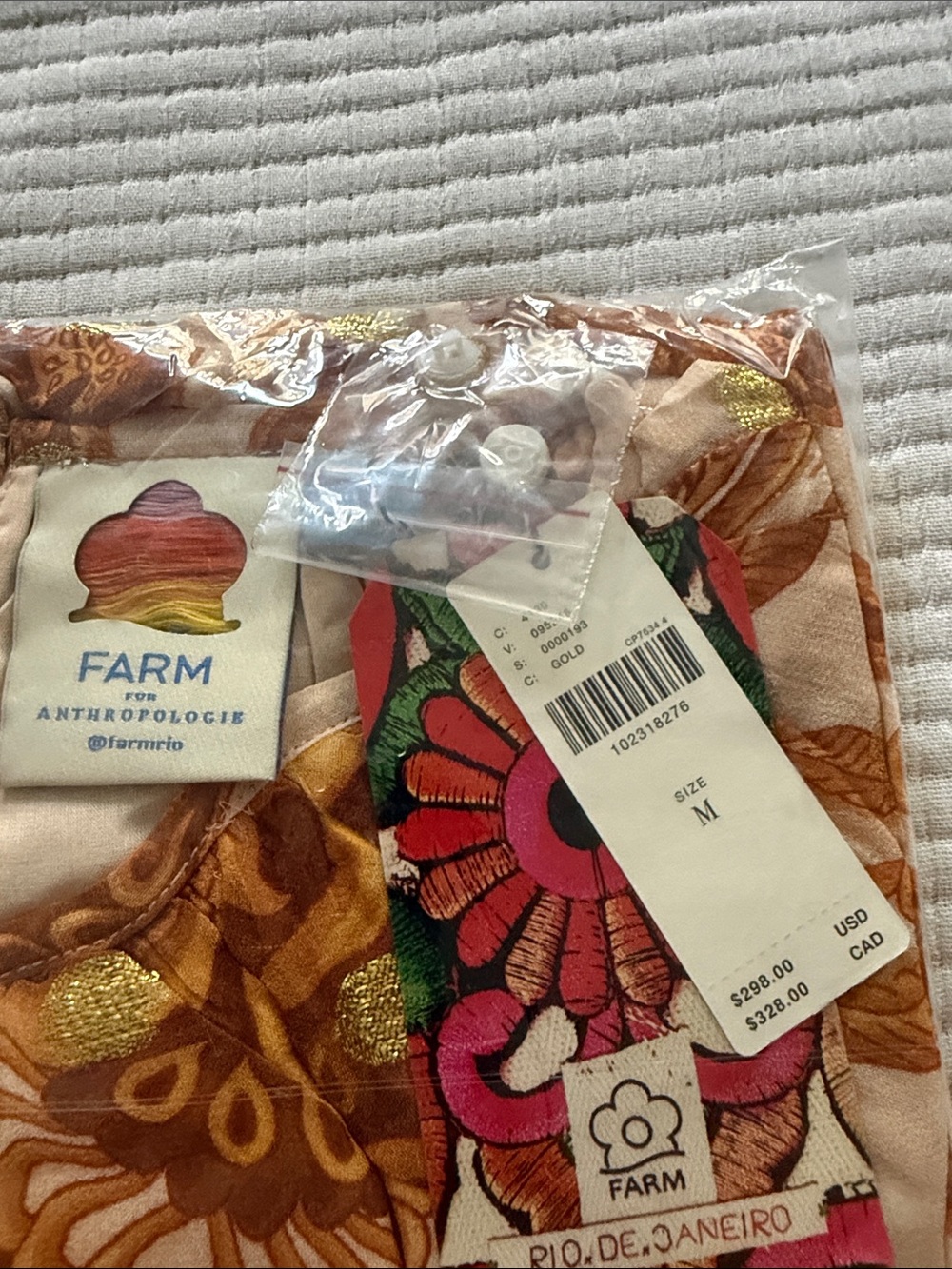 FARM Rio Cream and Brown Paisley Maxi Dress - Picture 3 of 6